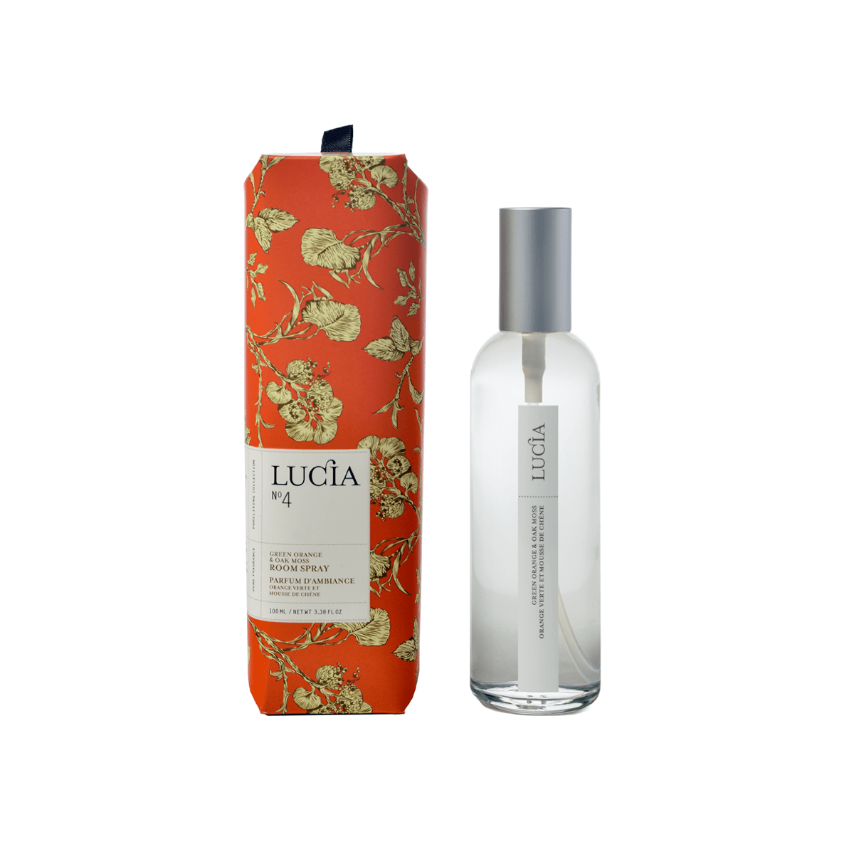 Lucia — parfum d'ambiance N°4 Orange verte et mousse de chêne