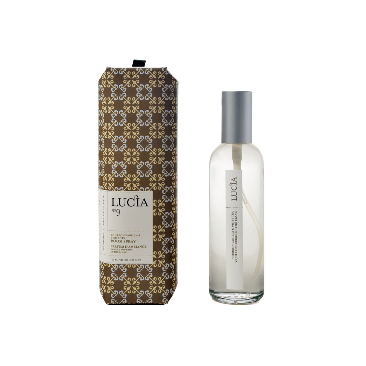 Lucia — parfum d'ambiance N°9 Vanille Bourbon et thé blanc