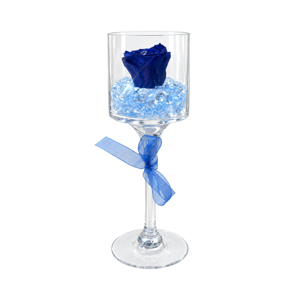 Rose éternelle bleue XL